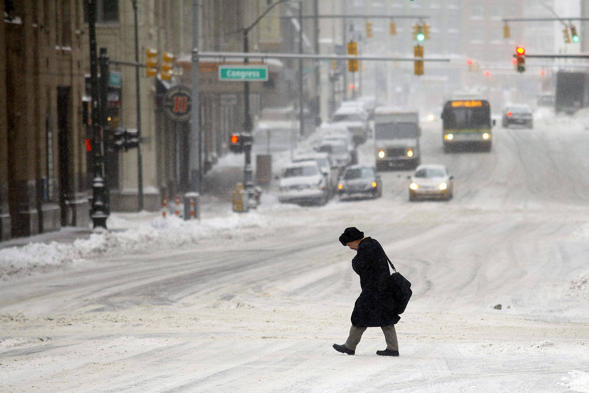 Detriot is one of the snowiest cities