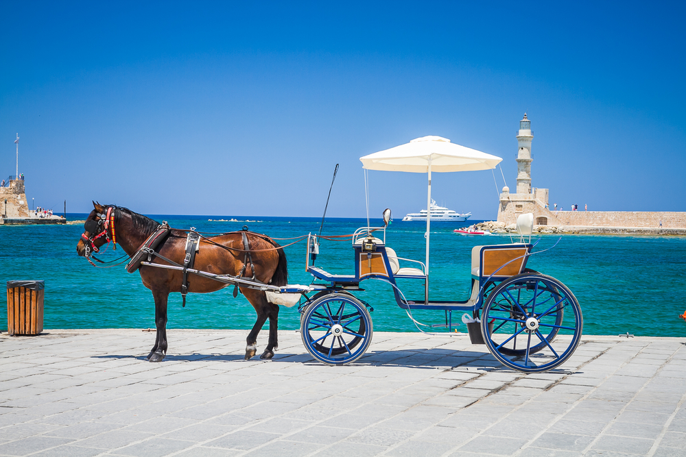 horse-drawn-carriage-chania-crete-greece