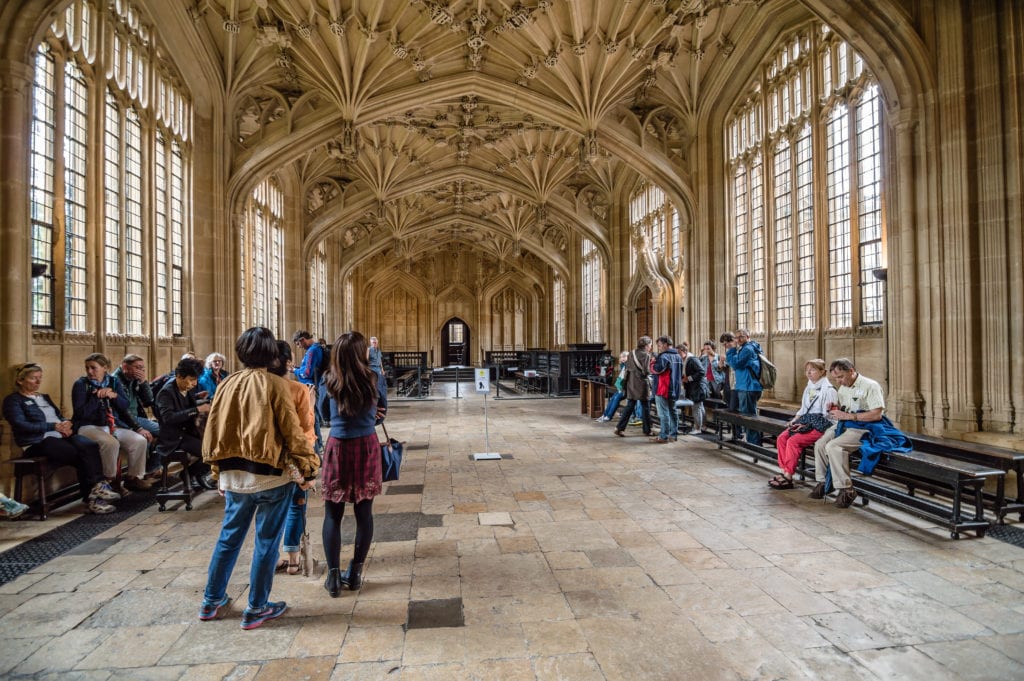 Most Beautiful Libraries - The Bodleian's Divinity School