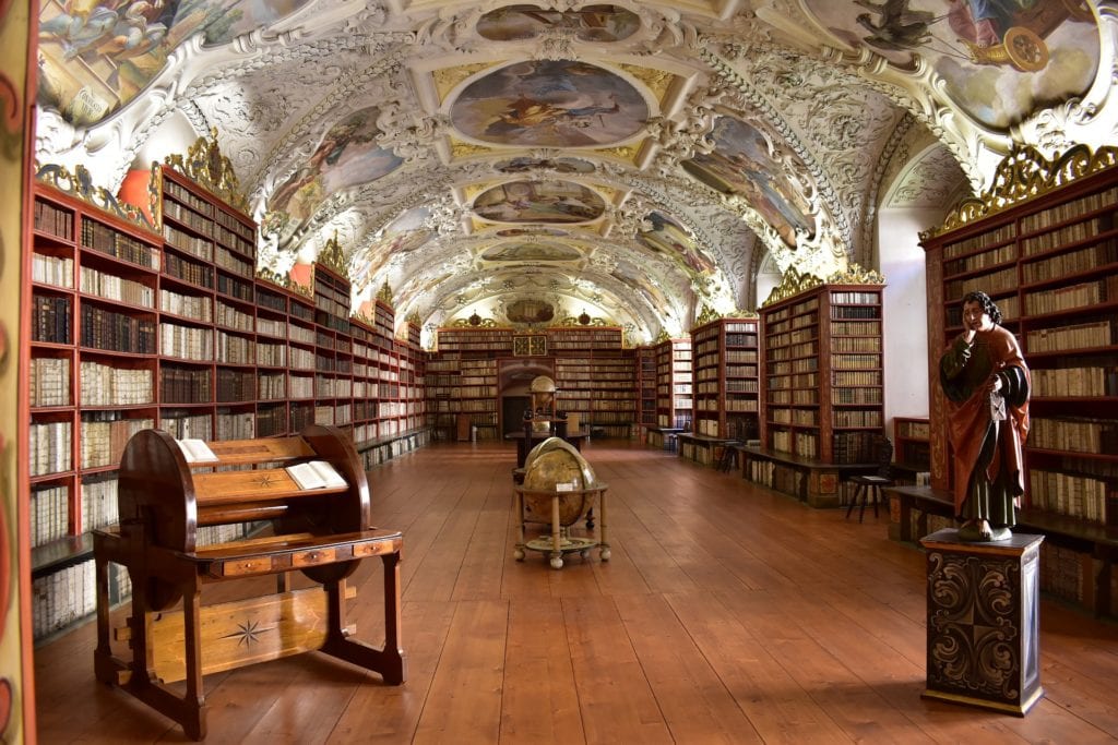 Most Beautiful Libraries: Prague's Clementinum Library