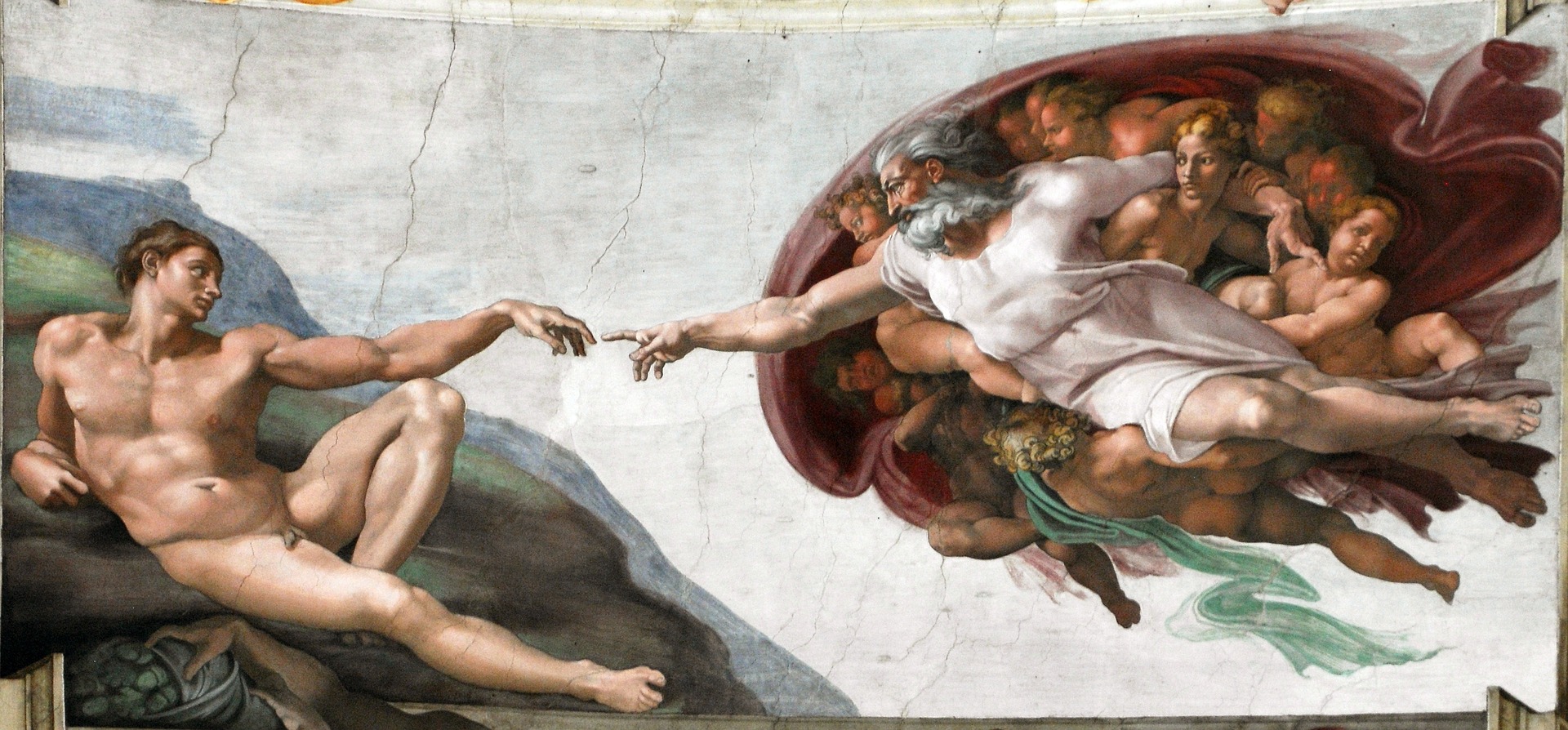 Most Beautiful Cathedral - Michelangelo's Creation of Man