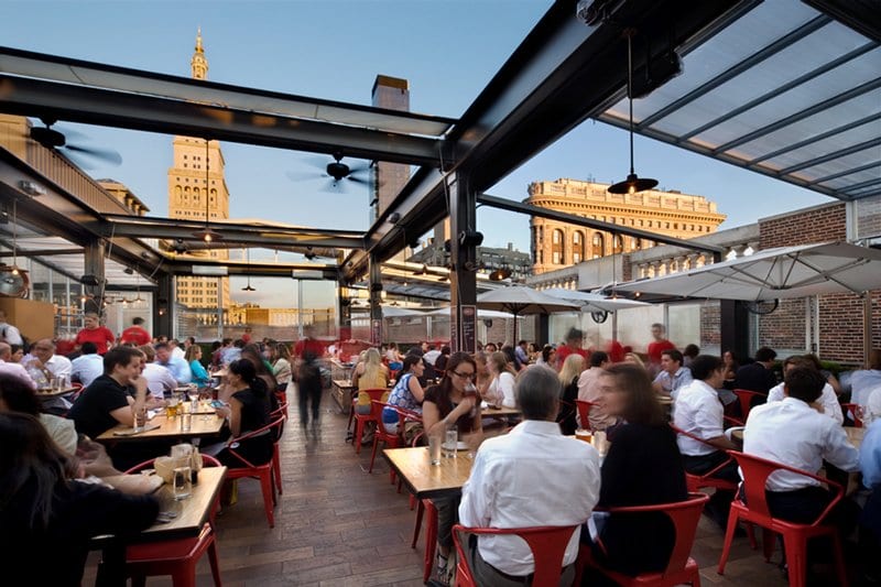 Eataly's Rooftop Bar, La Birreria. Photo: La Birreria