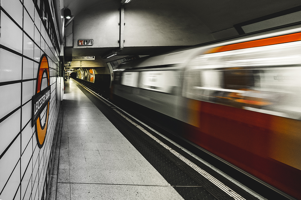 London tube station