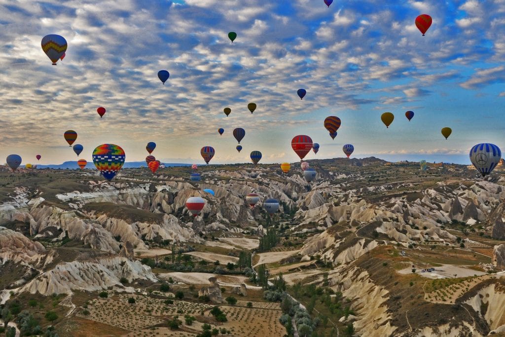 Most beautiful places Cappadocia