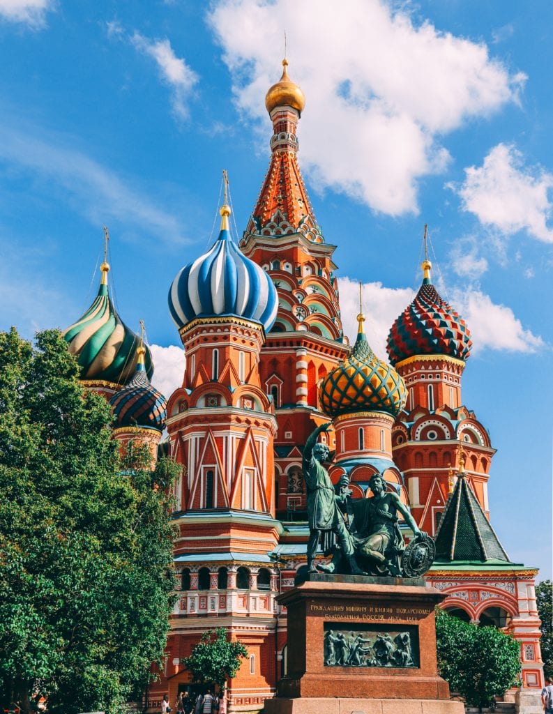 most beautiful places Moscow