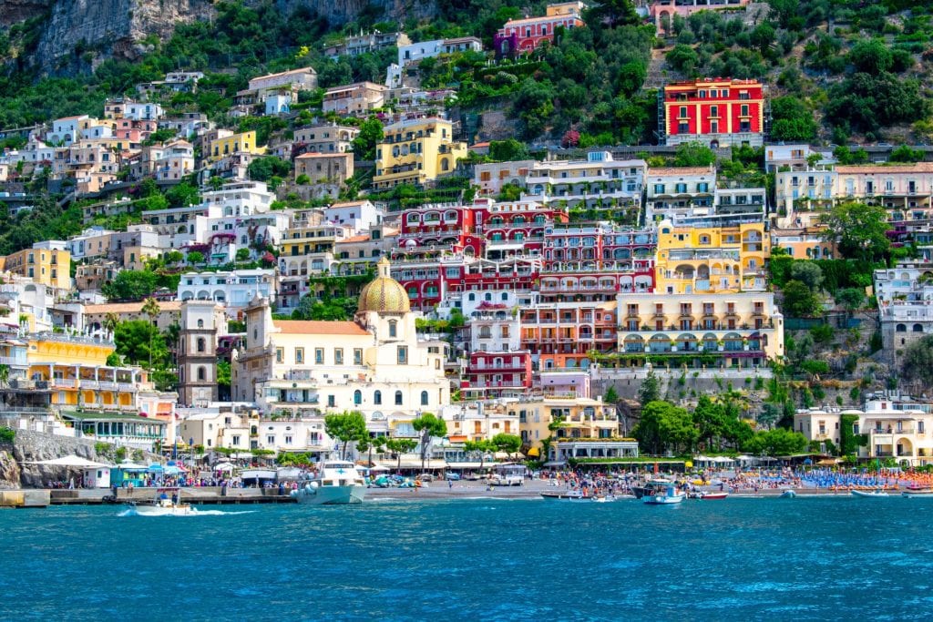 Most beautiful places Positano