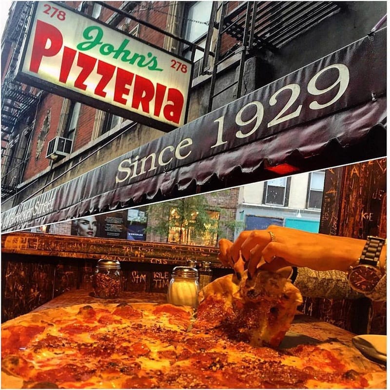 Best Pizza in NYC - John's Pizza