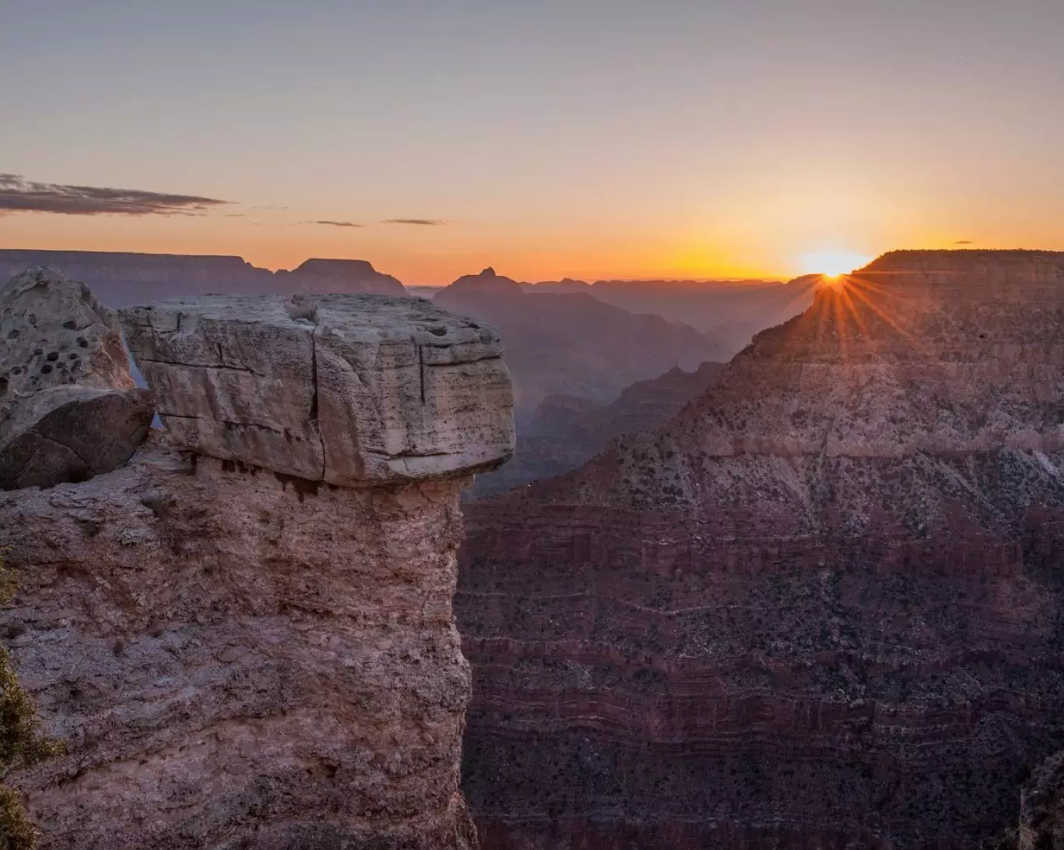 Cliffs in a travel photograph
