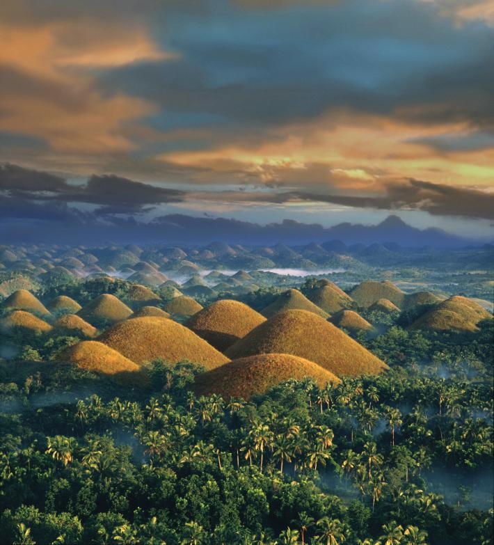 Beautiful scenery in travel photographs
