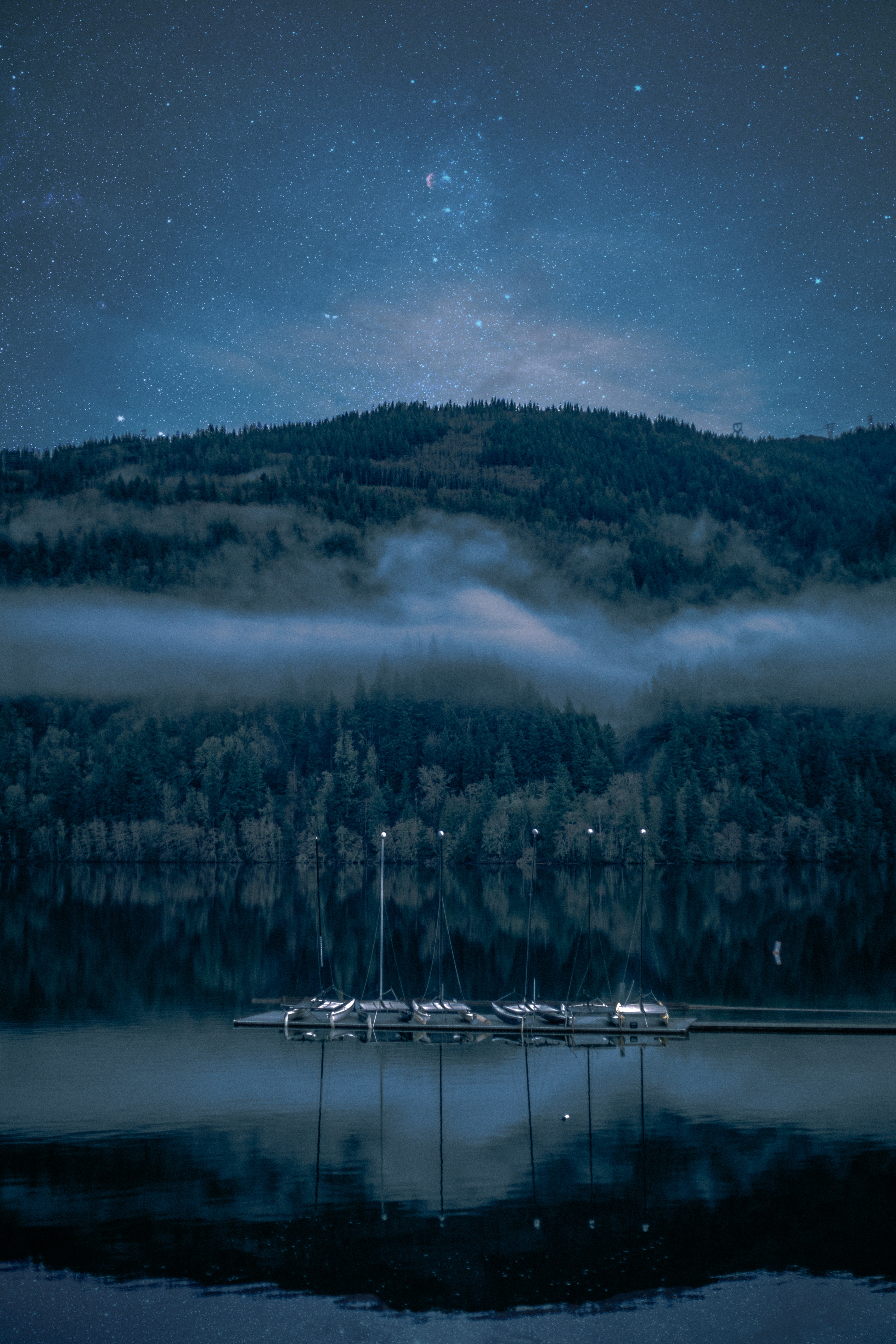 Fall Photos boat dock and Night Stars