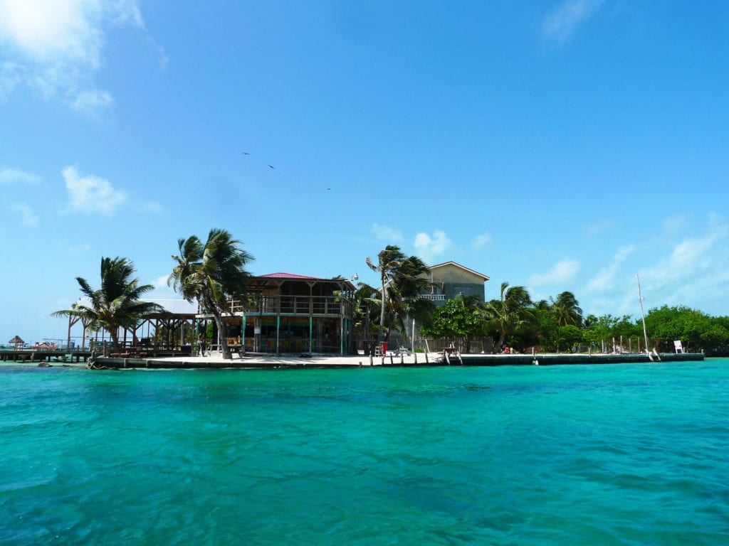 beautiful islands of caye caulker in belize