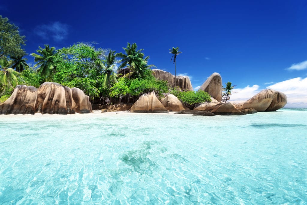 la digue one of the beautiful islands of seychelles