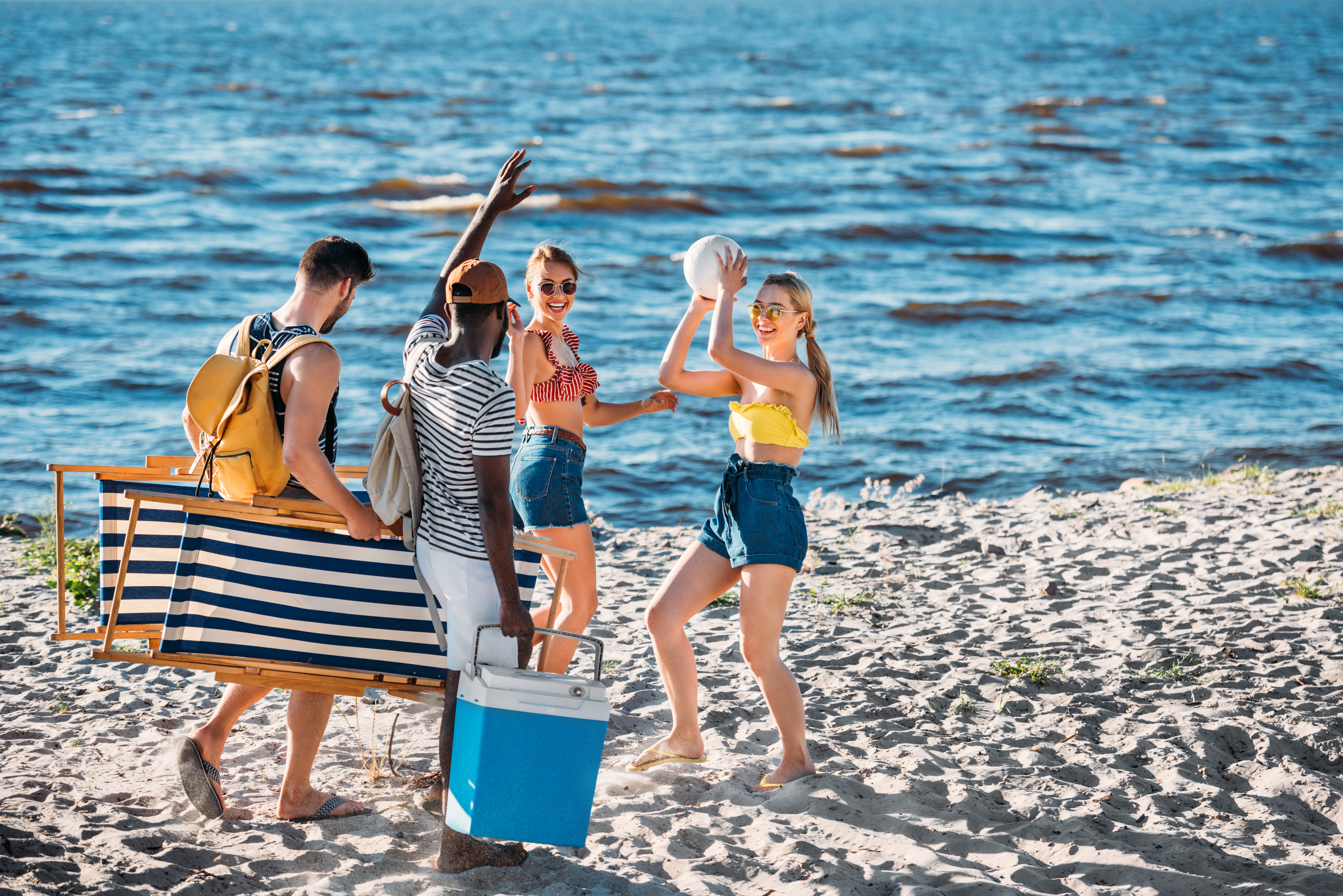 travel good for your health beach sun friends happy