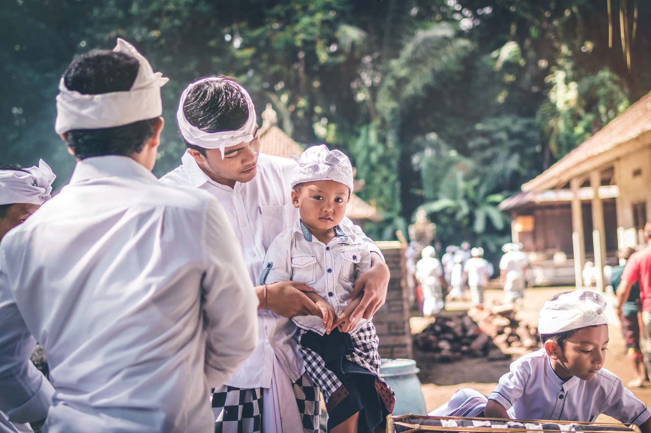 local people in bali