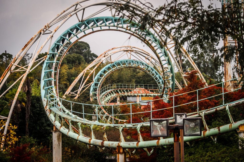 abandoned places nara dreamland, japan abandoned places nara dreamland, japan