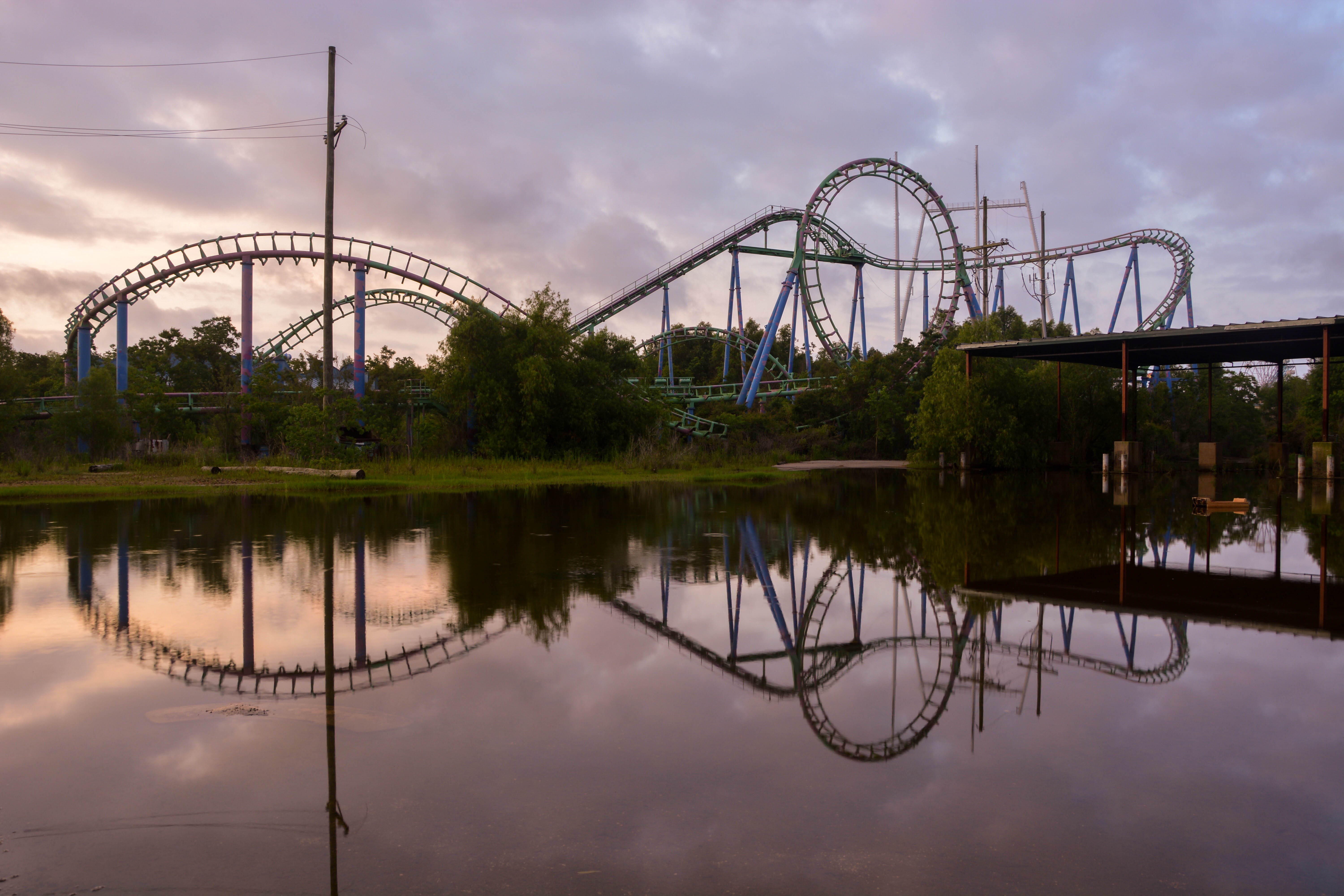 abandoned places six flags new orleans abandoned places six flags new orleans