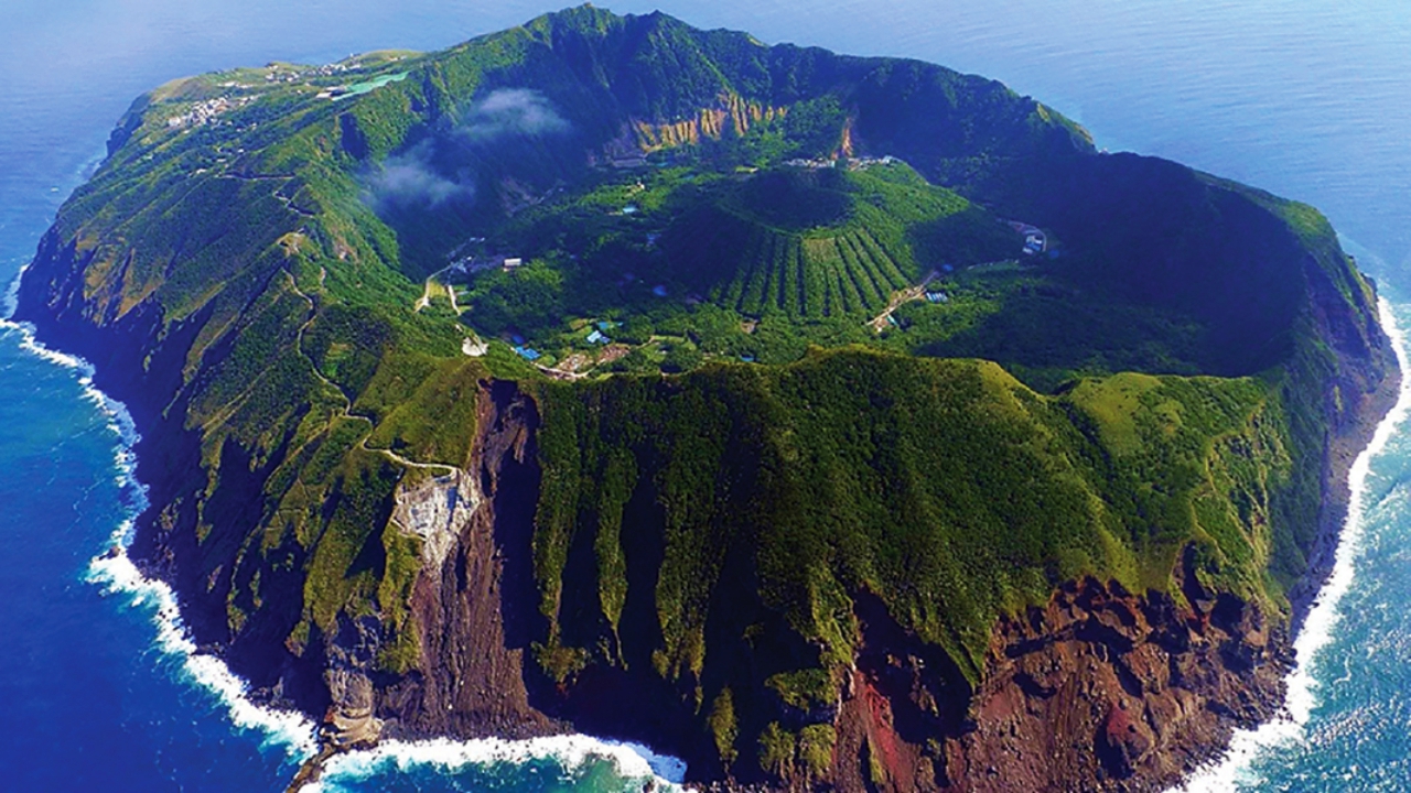 Aogashima among extreme places