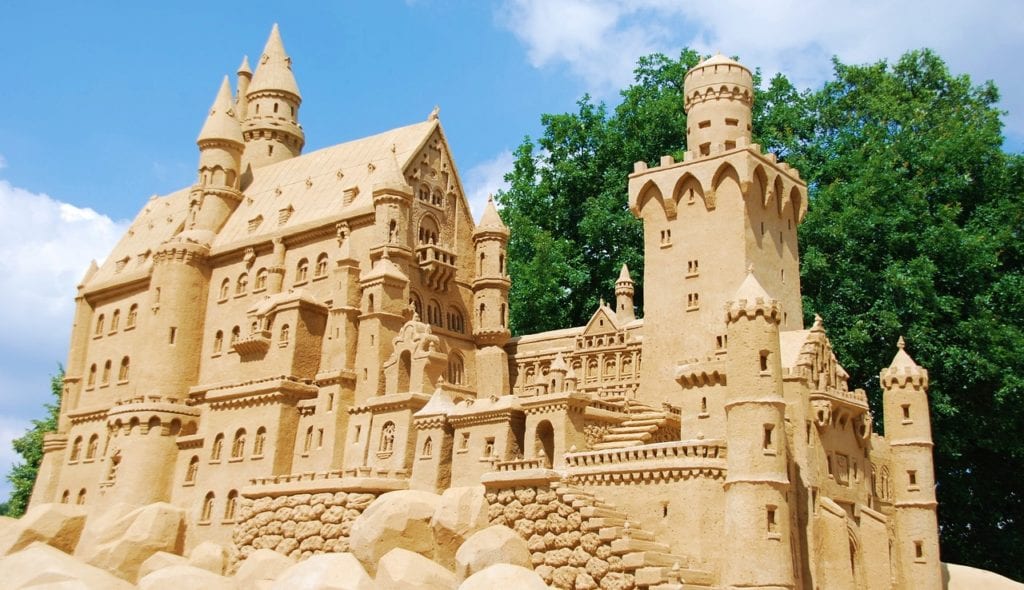 Mind-Blowing Sandcastles
