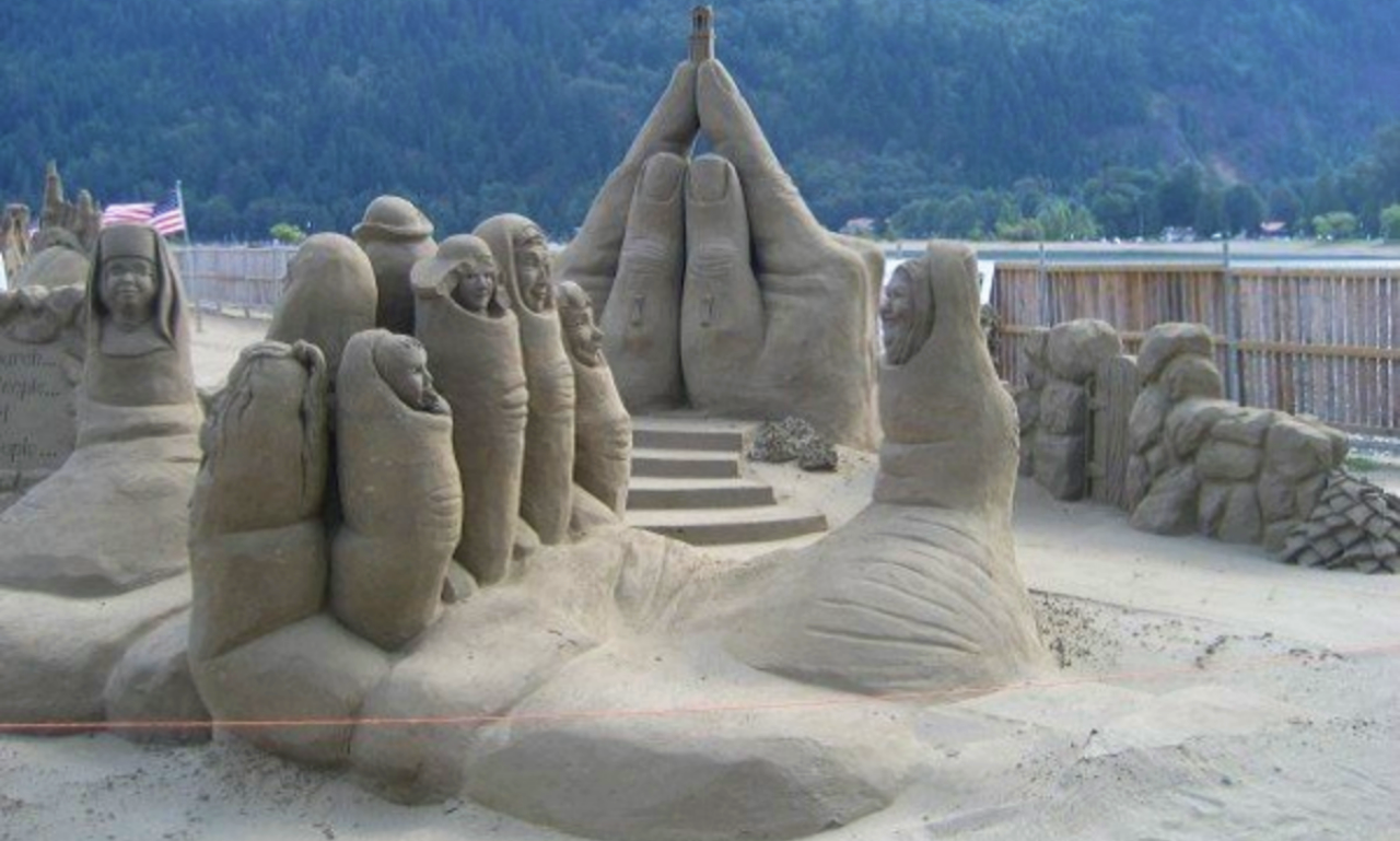 The Church among sandcastles