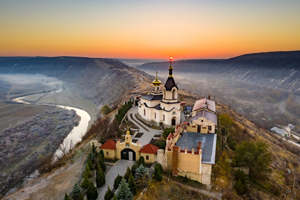 moldova sunset