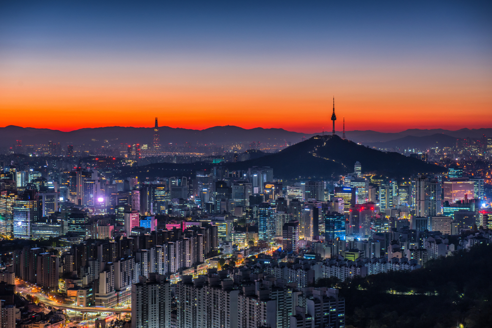 seoul city skyline