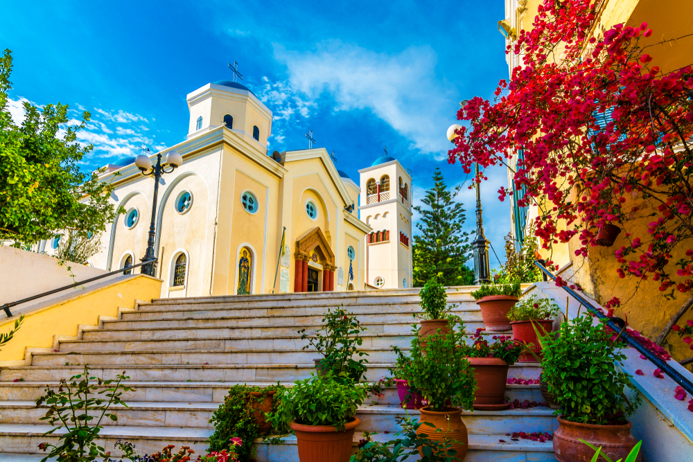 steps in kos greece