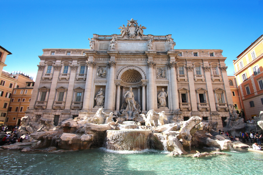 trevi fountain rome trevi fountain rome