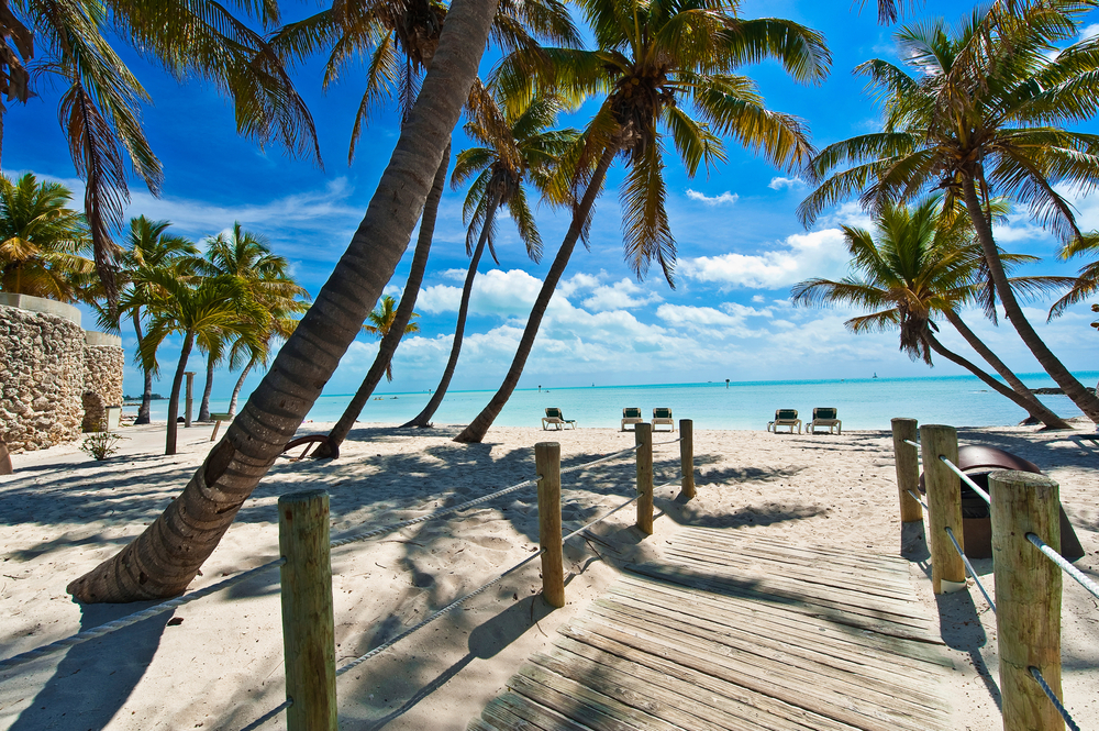 footbridge to the beach - Key West