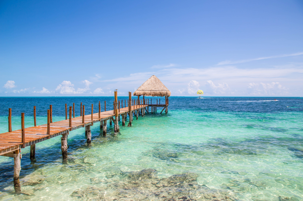 Mexico Tropical Beach location