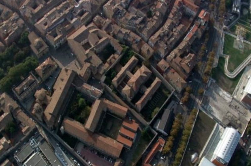Man Browsing Google Earth Spots Ancient Ruins