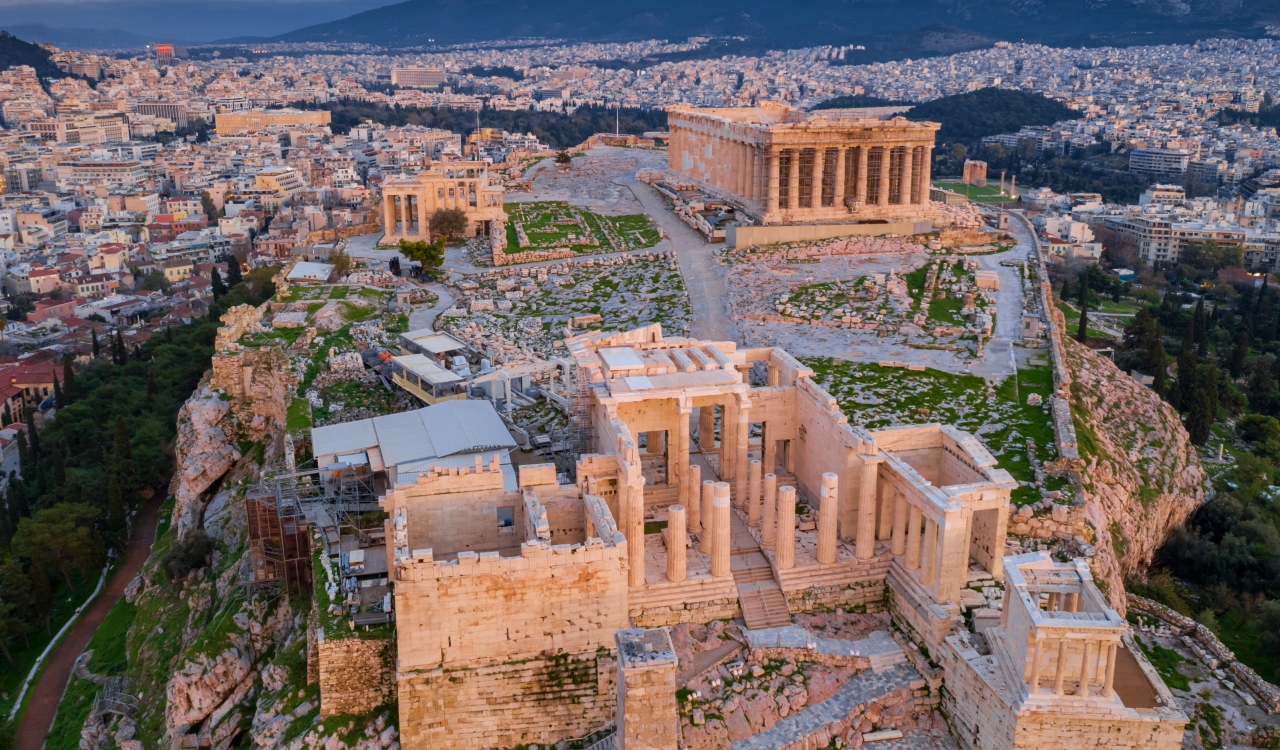 Aerial View of the Acropolis