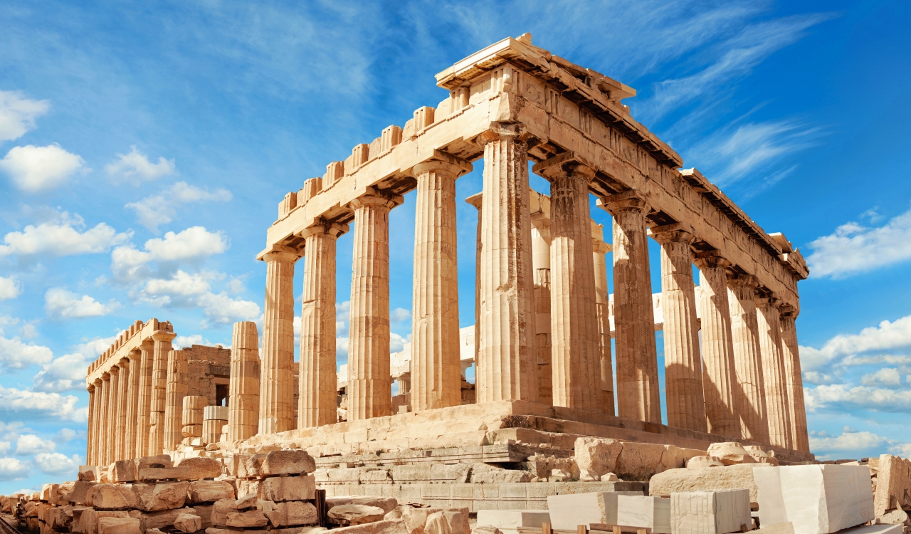 Parthenon Temple at the Acropolis