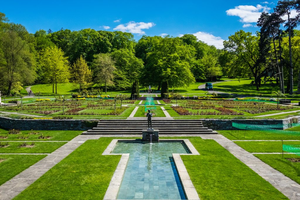 Geneva Switzerland garden