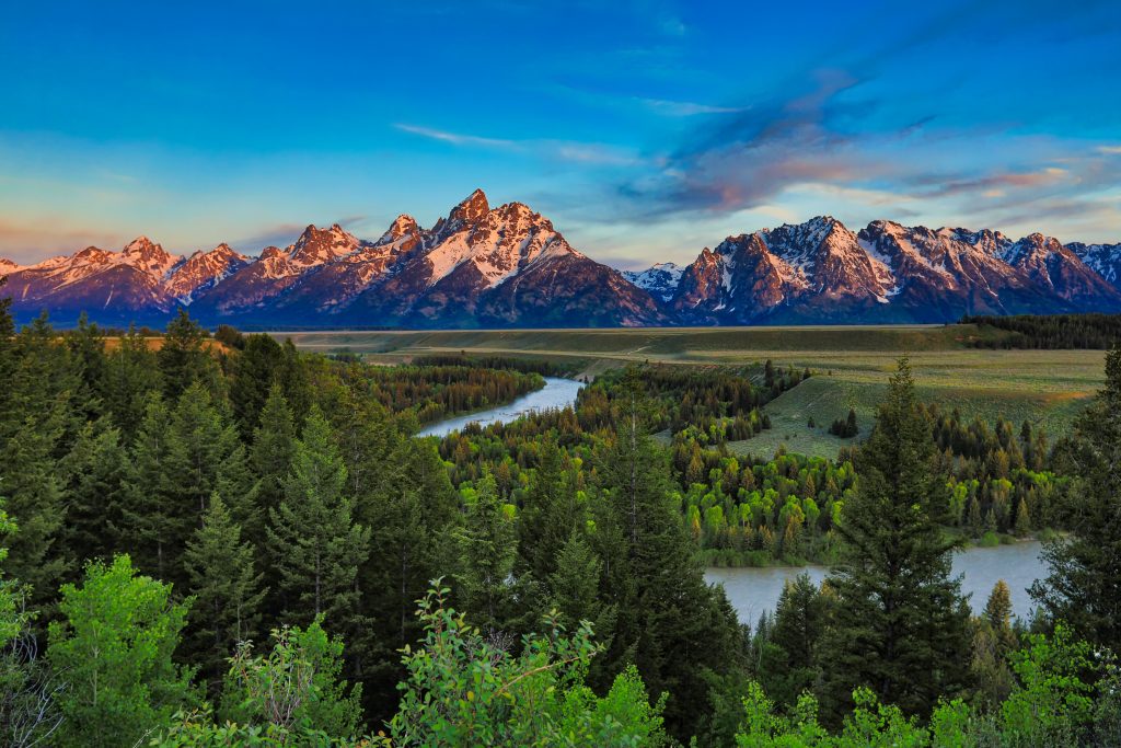 Jackson hole mountains 