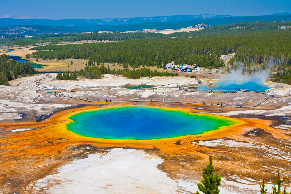 Grand,Prismatic,Spring,In,Yellowstone,National,Park