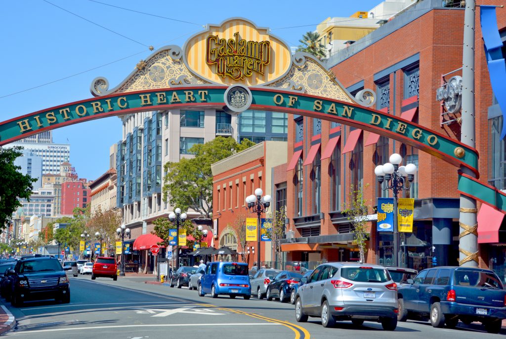 San,Diego,Ca,Usa,04,08,2015:,The,Gaslamp,Quarter