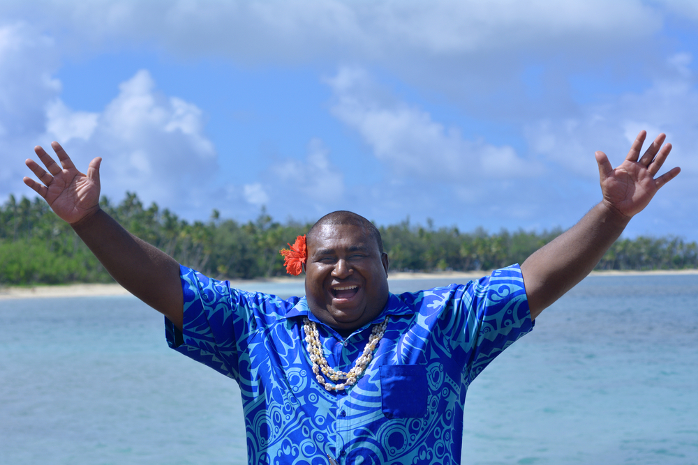 Happy,Adult,Fijian,Man,(male,Age,30),Greeting,In,Fijian