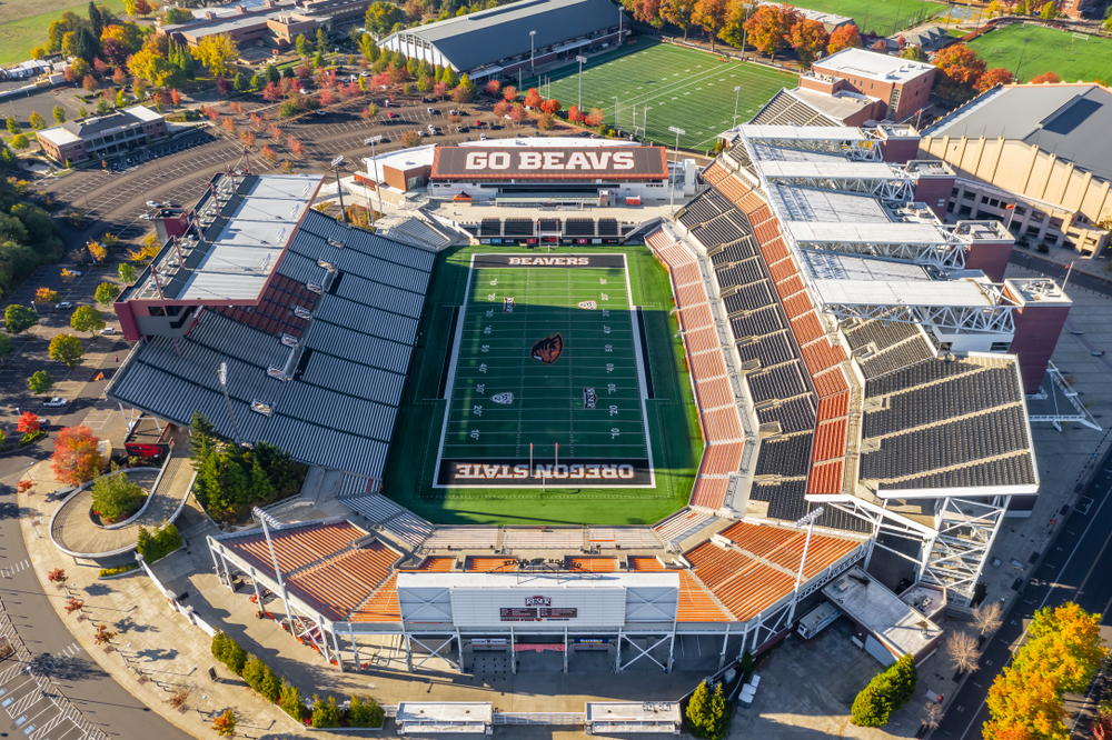 October,13,,2018,-,Corvallis,,Oregon,,Usa:,Reser,Stadium,Is