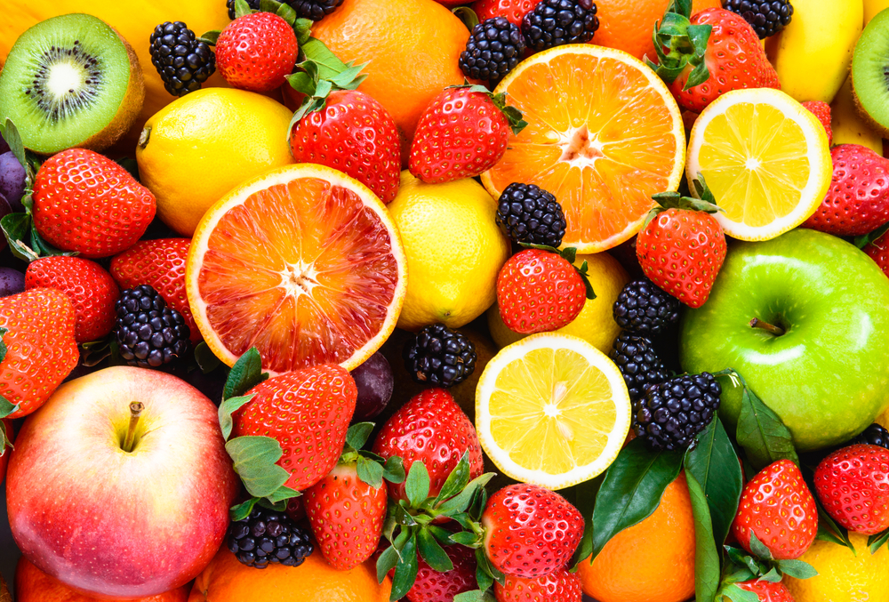 Fresh,Fruits,Background.,Juicy,Fruits,Variety,Natural,Nutrition.