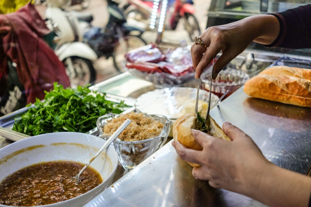 Street,Food,Vietnam,Banh,Mi