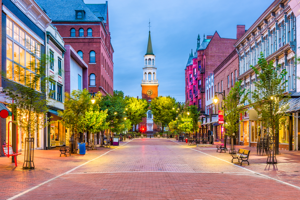 Burlington,,Vermont,,Usa,At,Church,Street,Marketplace.