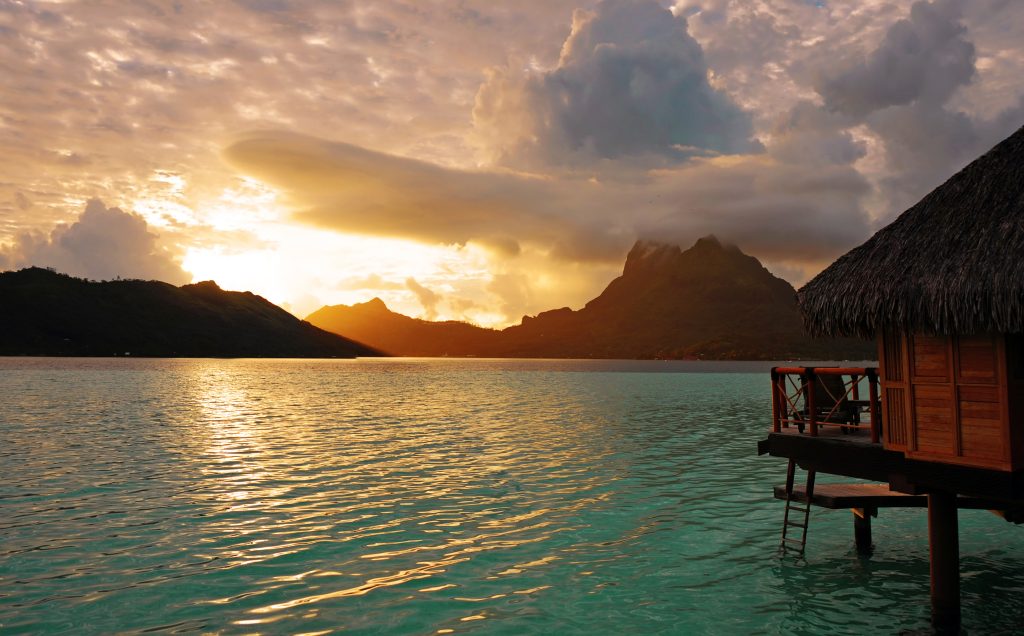 Sunrise,At,Bora,Bora,,,French,Polynesia,,,South,Pacific